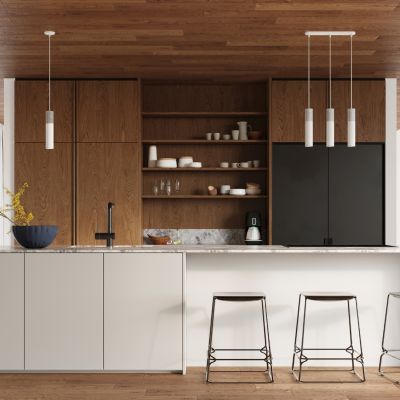 Lampa wisząca BORGIO 1 biały (SL.0647)